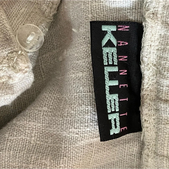 Vintage‎ Nannette Keller Linen Midi Skirt Small - Picture 3 of 7